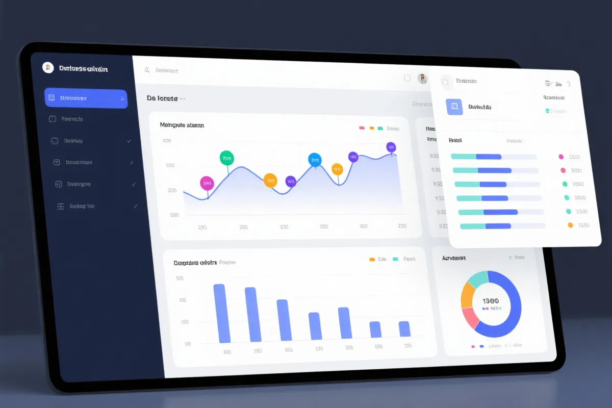 数据分析仪表盘